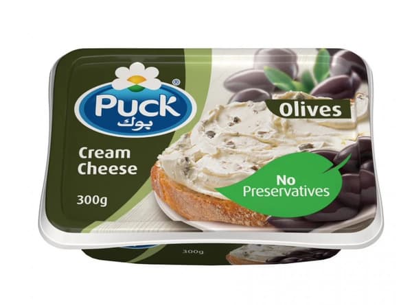 Puck Cream Cheese Olive 300G