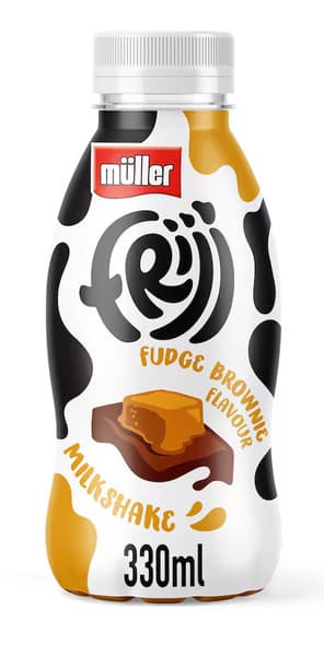 Muller Frijj Fudge Brownie Milkshake 330Ml