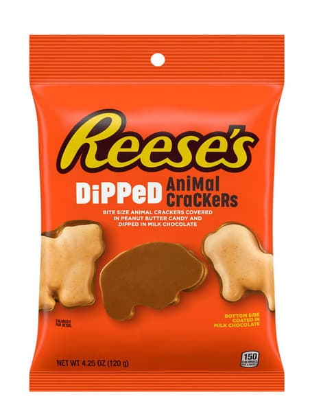 Reese's Dipped Animal Crackers Peg Bag 120G