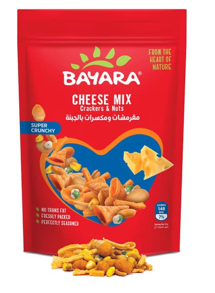 Bayara Snacks Crackers & Nuts Cheese Mix