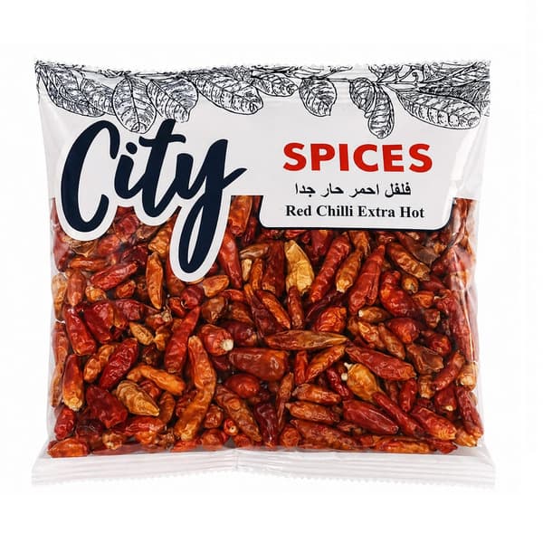City Red Chilli Extra Hot 50G