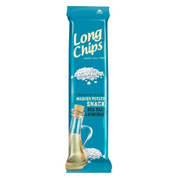 Long Chips Sea Salt & Vinegar Potato Chips 75G