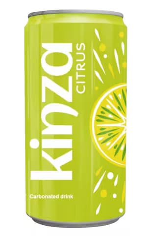 Kinza Citrus Carbonated Soft Drink 185Ml