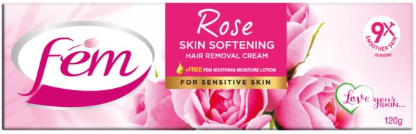 Fem Rose Skin Softening Hair Removal Cream 120G