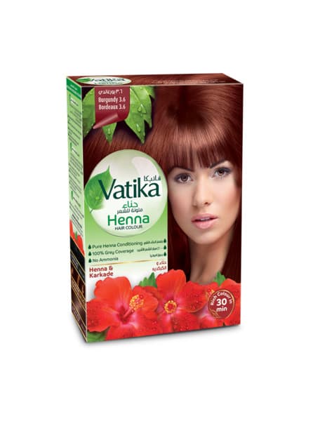 Vatika 3.6 Henna & Karkade Henna Hair Color 60G