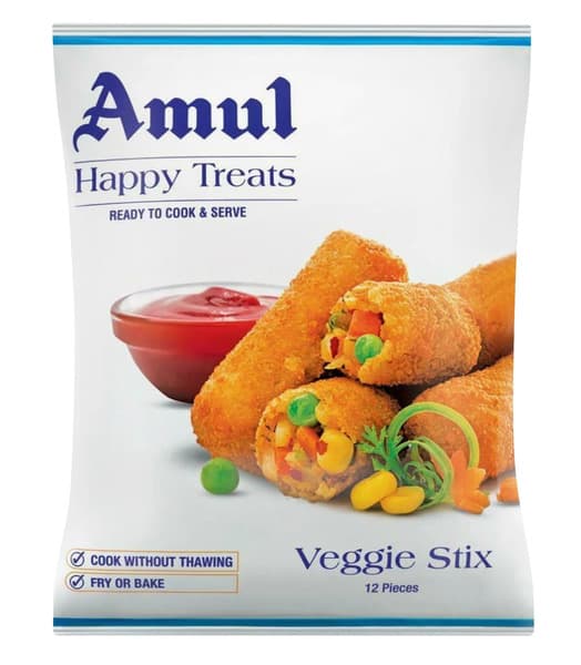 Amul Happy Treats Veggie Stix 425G