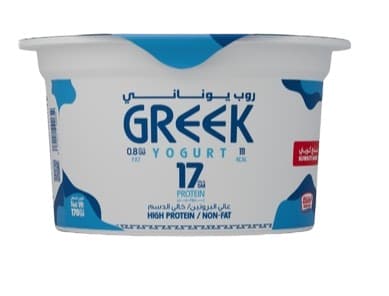 Kd Cow Greek Non Fat & High Protein Yogurt 170G
