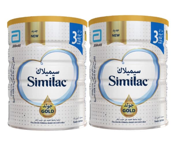Similac Gold 3 Milk Powder (1 to 3 Years) 2X820G
