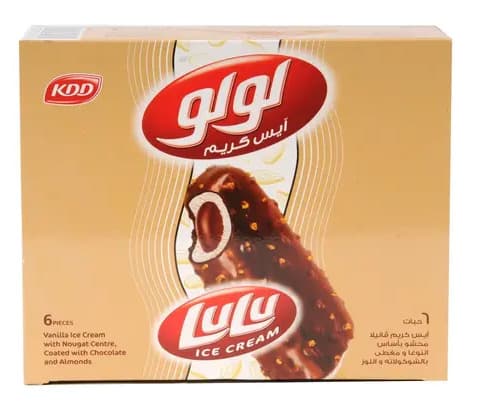 KDD Lulu Ice Cream Stick 6 x 100ml