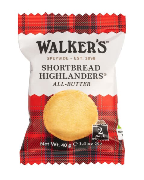 Walkers Highlanders Butter Shortbread 40G