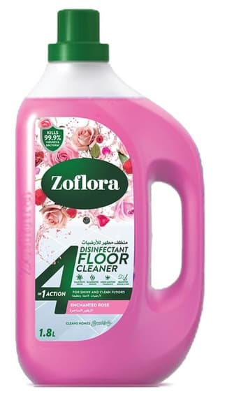 Zoflora Enchanted Rose 4 In 1 Action Disinfectant Floor Cleaner 1.8L