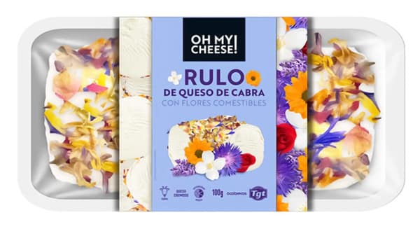 Oh My Cheese! Spanish Goat Cheese Pearls With Edible Flowers 100G