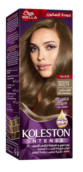Wella Koleston Intense (307/11) Medium Ash Blonde Hair Color 60Ml