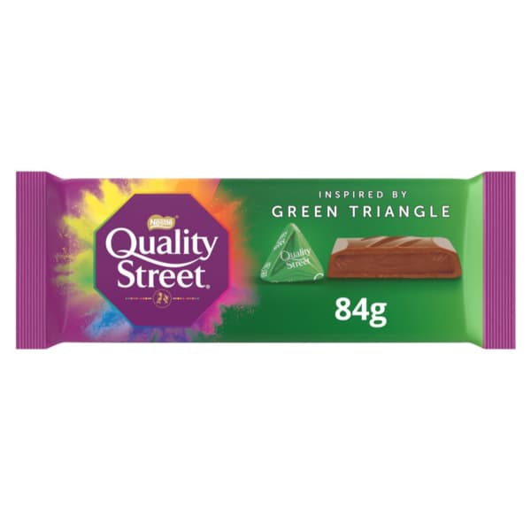 Quality Street Green Triangle Hazelnut Chocolate 84G