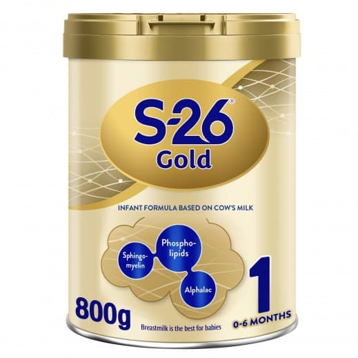 S-26 Gold Stage 1 Infant Formula Milk Formula (0-6 Months) 800G