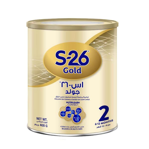 S-26 Gold Stage 2 Follow On Formula Milk Formula (6-12 Months) 400G