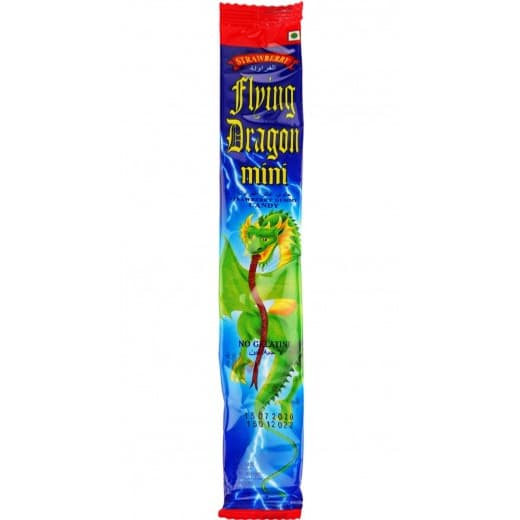Flying Dragon Mini Strawberry Gummy Candy 15G