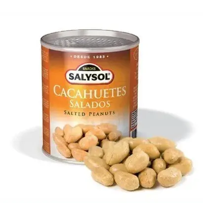 SALYSOL SALTED PEANUTS 60G
