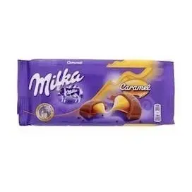 Milka Caramel chocolate Tablet 100G
