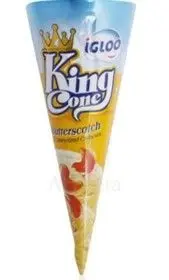 Igloo Ice Cream Cone Butterscotch King 120ml