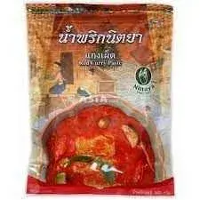 NITTAYA RED CURRY PASTE 500G