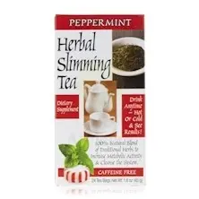 21ST CENTURY HERBAL SLIMMING TEA PEPPERMINT 24PCS 45G