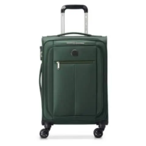 Delsey Pin Up 6 Series 4 Double Wheel Trolley - Green, 55cm