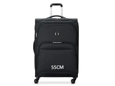 Delsey Sky Max 4W Soft Trolley 55Cm Blk