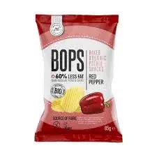 MCLLOYDS RED PEPPER BKD ORG SNACKS 85G