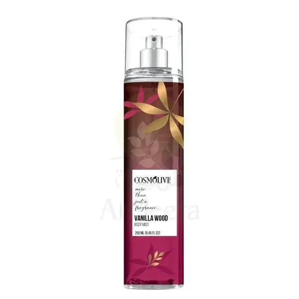 COSMOLIVE BODY MIST VANILLA WOOD 250ML