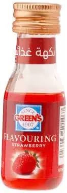 GREENS FLAVOUR STRAWBERRY 28ML