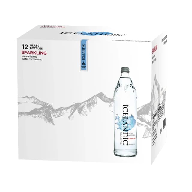Ice Landic Sparkling Water 750mlx12 Pieces
