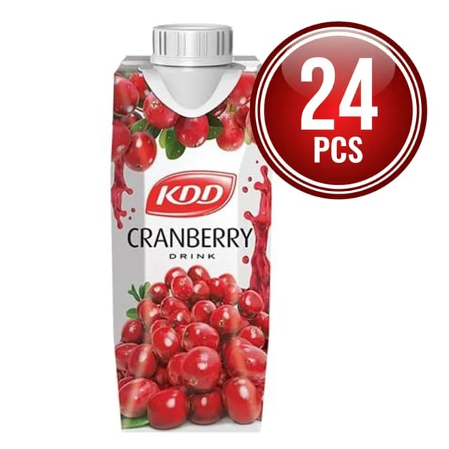 KDD Cranberry Drink 250mlx24 Pieces