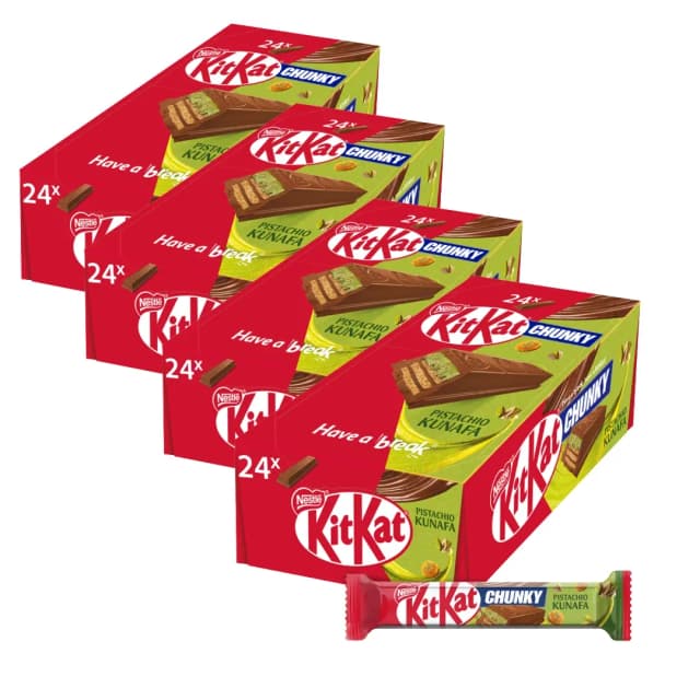 Kitkat Choco Chunky Pista Kunafa 41gx96 Pieces