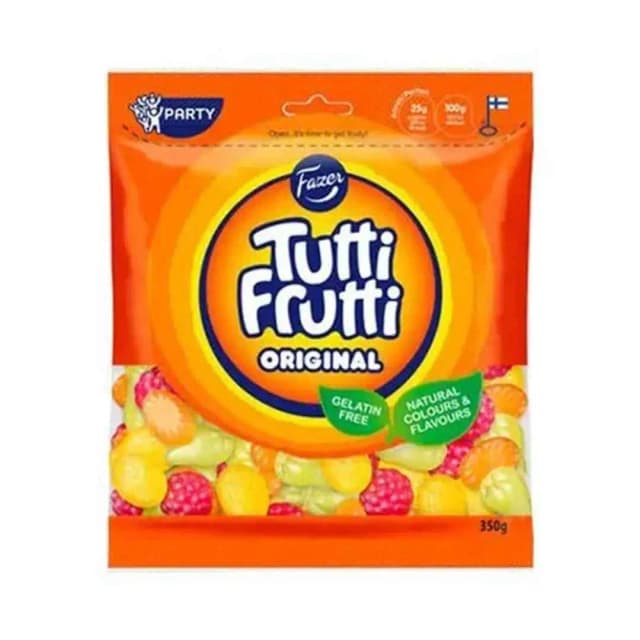 Fazer Tutti Frutti Jellies Sour 120g