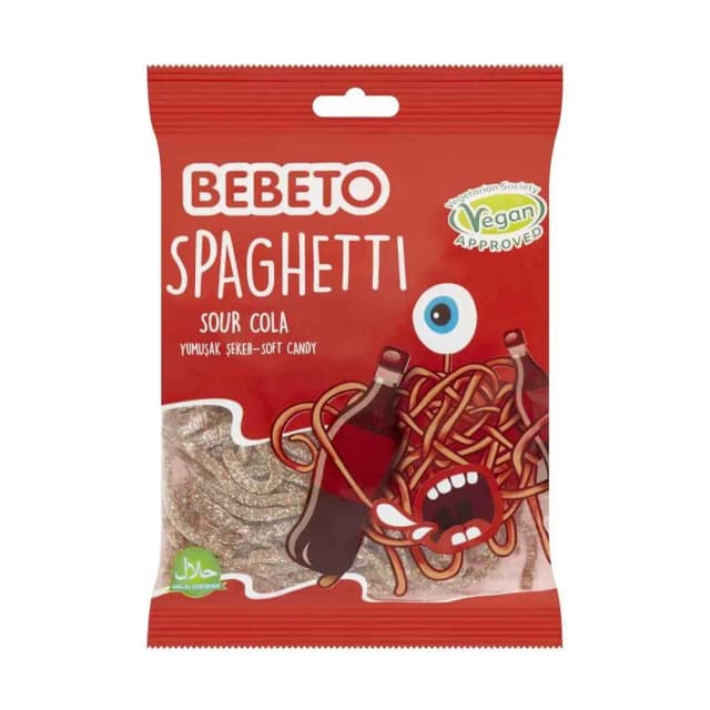 BEBETO VEGAN SPAG COLA JELLIES 80G