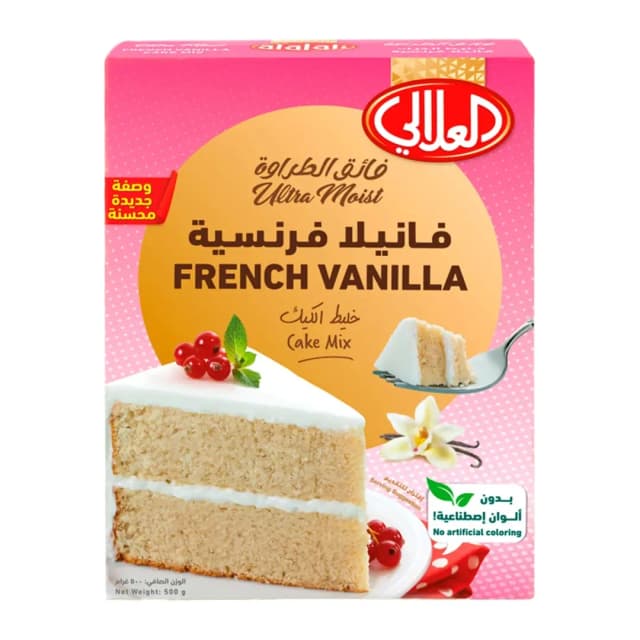 Al Alali Ultra Moist French Vanilla Cake Mix 500g