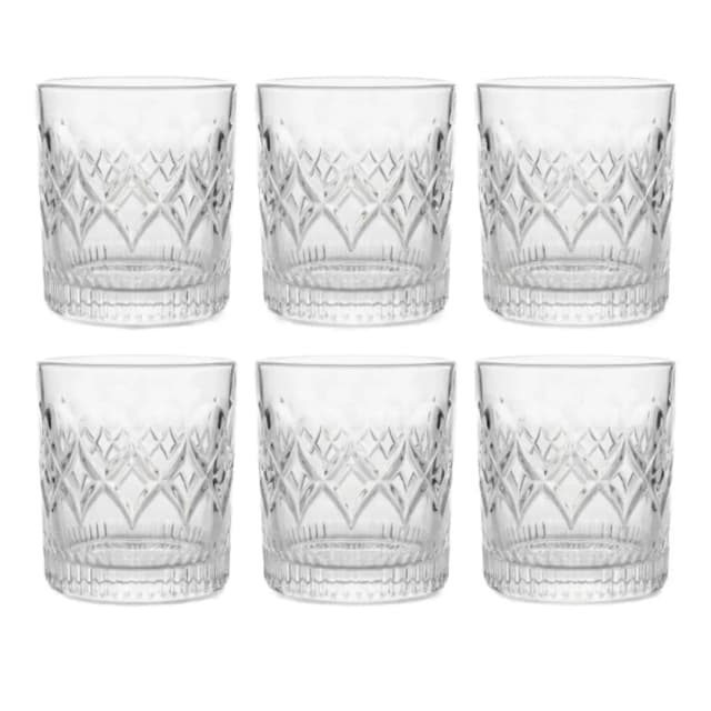 Sirocco Glass Cup 307ml 6Pcs Set YZ03