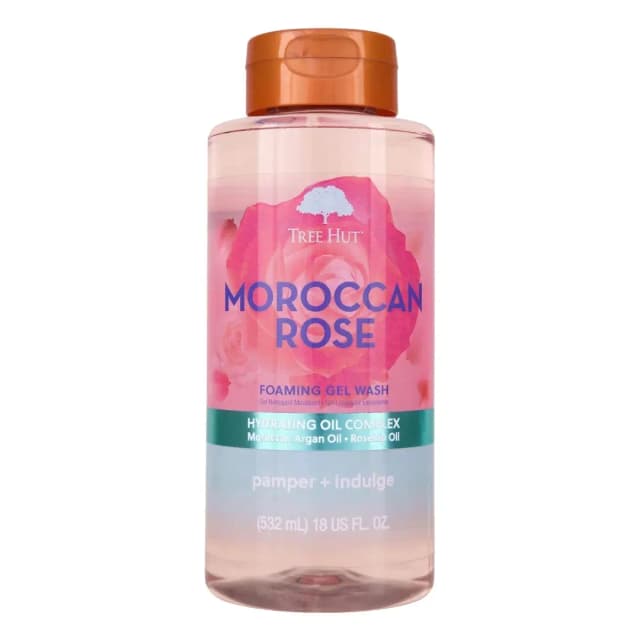 Tree Hut Moroccan Rose Foaming Gel Wash 532ml