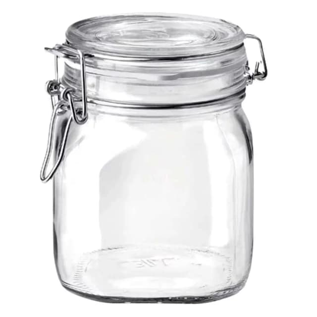 Royal Blue Glass Storage Jar 1000ml H4073G.3