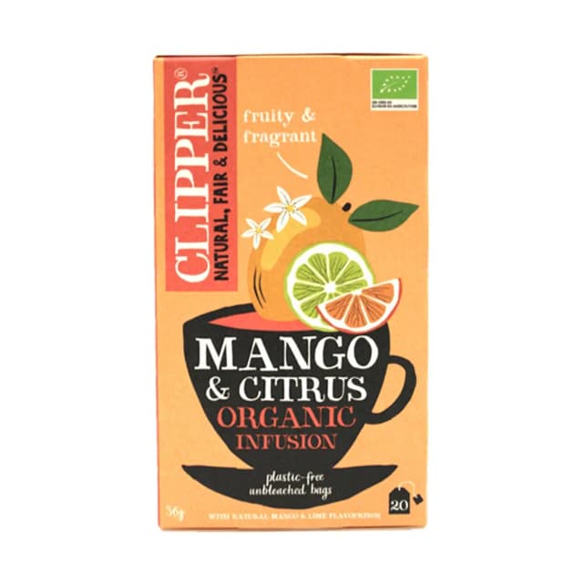 Clipper Tea Orange And Turmeric Organic Infusion 40gx20Bag