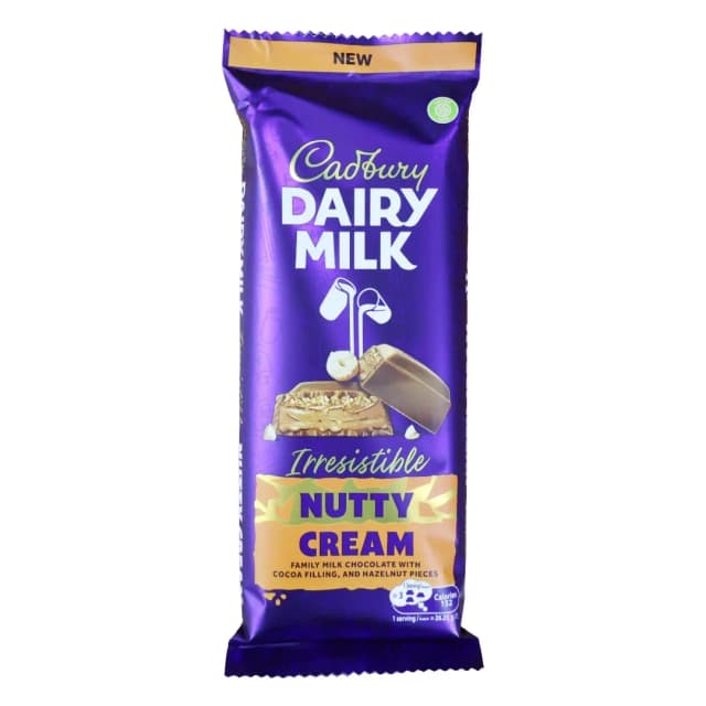 Cadbury Dairy Milk Nutty Cream 105G