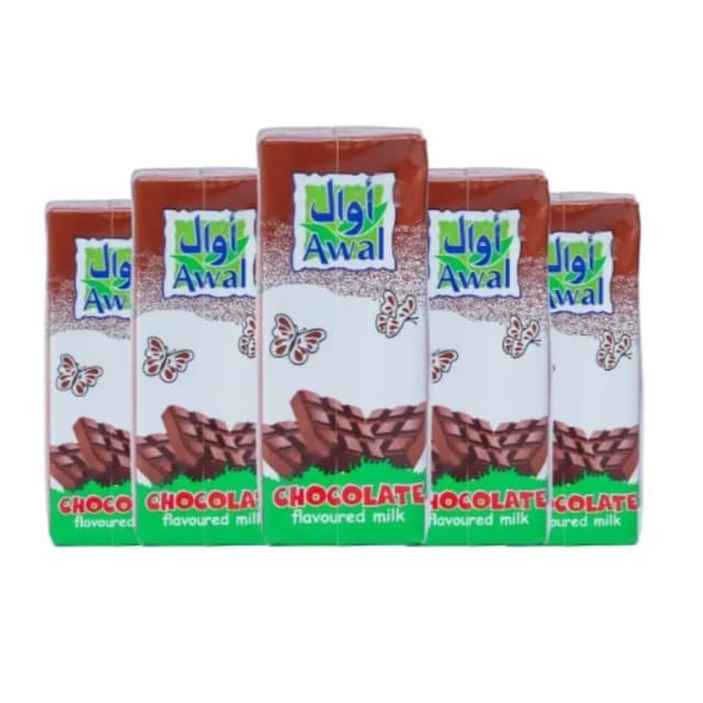 Awal Chocolate Flavoured Milk 200mlx6 Pieces