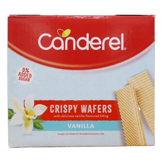 Canderel Crispy Wafers Vanila Flavour 45gx16 Pieces