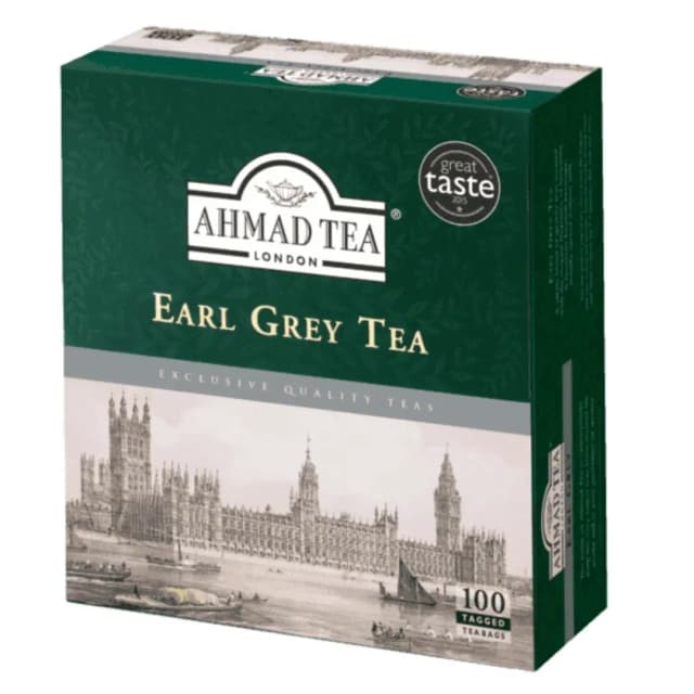 Ahmad Tea Earl Grey Tea Foil 100Tea Bag 200G