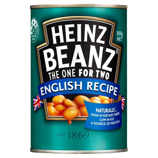 Heinz Beanz English Recipe Baked Beans 300g