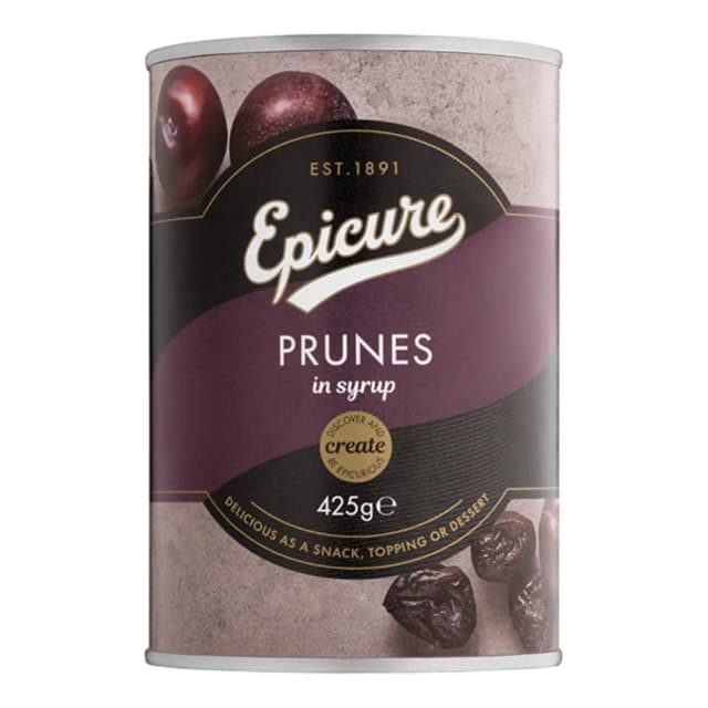 Epicure Prunes in Syrup 425g