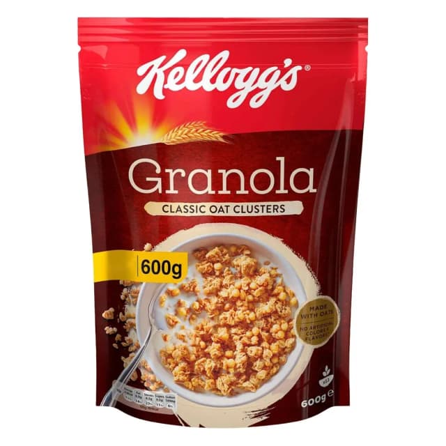 KELLOGGS CRUNCHY MUESLI CLASSIC 600G