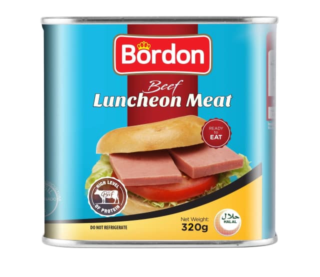 BORDON LUNCHEON MEAT W/BEEF 320G