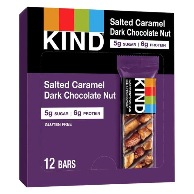 BE KIND DARK CHCO NUTS&SEA SALT BAR 40GX12